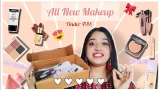 Easy Glam Makeup Look Using All New Makeup Products 🎀✨