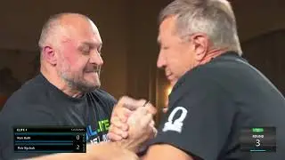 Petro Kychuk vs Ron Bath at Global Elite #armwrestling