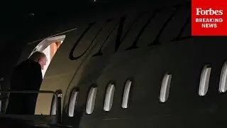 BREAKING NEWS: Trump Departs Florida On Air Force One En Route To Washington, D.C.