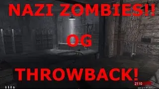 NAZI ZOMBIES THROWBACK!!! Call of Duty: World at War gameplay!