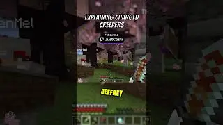 Explaining The LORE Behind Charged Creepers  #minecraft #costi #psmp #podcast #clips #smp
