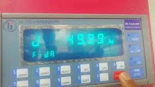 How to Reset Bagging Quantity Of Hi-tech Weighing & Bagging Machine HT-009