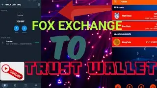 FOX EXCHANGE APET TRUST WALLET A WITHDRAW BOL DAN.  1 FOX COIN 0.50 USDT