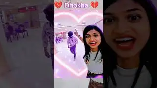 Mokae per dhokha💔@ARNABLIFESTYLE #cutegirl #annu #oyo #prank #blogger #reaction #kiss