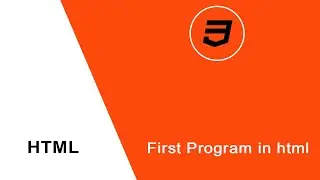 How to write your first program in HTML
