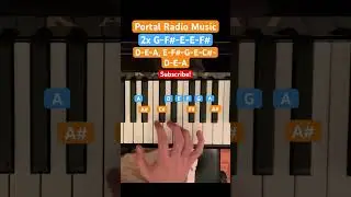 Portal Radio Music Full Piano Tutorial #portal #pianotutorial #portal2 #piano #pianomusic #steam