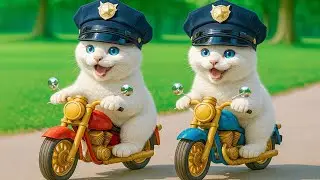Police Kittens Save a Bank From a Wolf Thief and Accidentally Destroy a Bakery