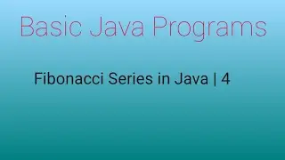 Fibonacci Series in Java Tamil #java #javaprogramming #tamil #programming
