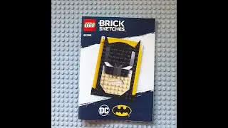 LEGO&reg; Brick Sketches&trade; Batman&trade; 40386