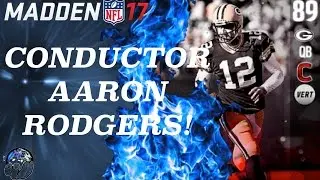 HOW TO UNLOCK CONDUCTOR Milestones AARON RODGERS IN MADDEN 17 ULTIMATE TEAM! MUT 17 Gameplay