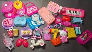 4:31 Minutes Satisfying Unboxing of Hello Kitty Mini Kitchen Set | Cutie Steel Kitchen Set ASMR