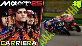 CONTATTO TRA RIVALI + CASCO e NUMERO NUOVI! | MotoGP 25 ITA - Carriera #5
