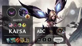 Kai'Sa ADC vs Jhin - NA Master Patch 12.1b