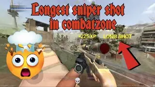 Longest sniper shot in Combatzone | best sniper shot