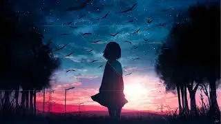 Futuristic sad piano music for the END of the WORLD