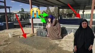 😱👮&zwj;♂️Maryam, thinking of revenge, Maryam's presence at the grave of her deceased baby