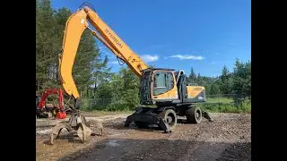 LOT 501 ~ 2013 Hyundai 210W-9 Solid Rubber Tire Excavator