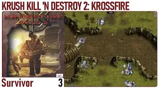 KKND 2 Krossfire No Commentary Survivor Mission 3 (PC 1998) 4K60FPS