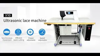 28KHz 1000W ultrasonic lace machine, ultrasonic sewing machine with synchronous motion  technology