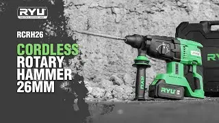 RYU CORDLESS ROTARY HAMMER RCRH26