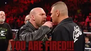 Breaking: Gunther reportedly fired by Triple H after John Cena match on Raw.