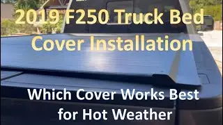 Установка крышки кузова на пикап Ford F250 2013-2022 годов выпуска - система RealTruck Retrax