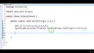 02 4  How to delete an element from array in java