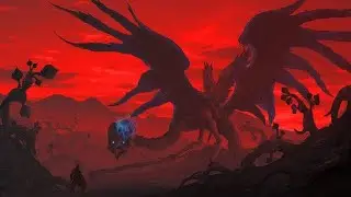 Lore Accurate Tarnished vs Caelid Death Rite Bird (Elden Ring Cinematic fight) 