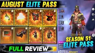 AUGUST MONTH ELITE PASS || NEW ELITE PASS || ELITE PASS OF FREE FIRE
