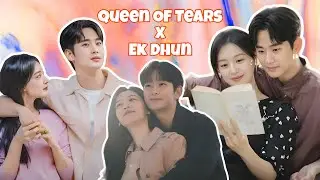 Queen Of Tears X Ek Dhun 😭💔 || Saiyaara 💞💗 || Baek Hyun Woo X Hong Hae In 💖💕 || #kpopdramacuts