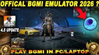 OFFICIAL BGMI Emulator 2026 is HERE! Play BGMI on PC Without Ban 🚀|Play BGMI On GAMELOOP Emulator |