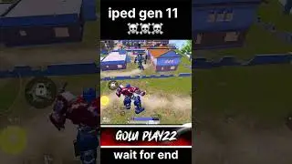 &ldquo;Optimus Prime ⚡ vs Megatron 🔥 | Epic Transformers Fight | BGMI iPad 11th Gen Gameplay&rdquo; #shorts 