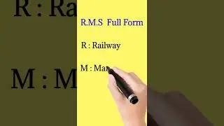 R.M.S  Fullform  |  fullform of RMS  | #Fullform