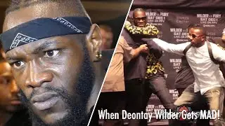 Deontay Wilder&rsquo;s Angriest Moments!