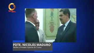 GV Noticias de Venezuela | Pdte. Nicol&aacute;s Maduro: Recibe a Enviado Especial de Trump