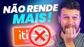ACABOU! CONTA ITI ITAÚ NÃO VAI MAIS RENDER I TRUQUE PARA FAZER O DINHEIRO CONTINUAR RENDENDO NO ITI!