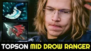 TOPSON MID Drow Ranger with Fast Blink Dagger Build Dota 2