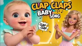 Стихотворение &laquo;Хлоп-хлоп-хлоп&raquo; 👏🎶 | Песенка с движениями для малышей | Учимся и играем с Барби