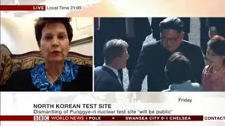 Dr. Nancy Snow, KUFS, on BBC World News 2018-04-29