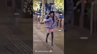 #cutegirl #china #tiktok Cute Girls Walking Street 17