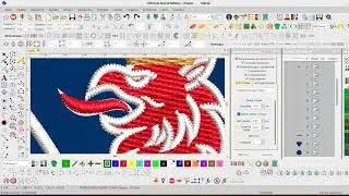 Отрисовка логотипа Scania | Wilcom e4.2 / Scania Logo Digitizing | Wilcom e4.2