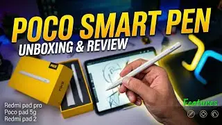 Poco Smart Pen || Unboxing & Review || redmi pad pro || poco pad 5g ||