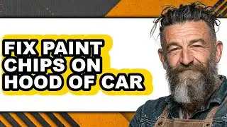 How to Fix Paint Chips on Hood of Car (only Way)