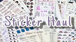 October Sticker Haul | Feat. Fox & Pip, SPC, GP Sticker Studio & MORE