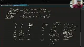 Numerical Methods: Bisection Method (With Algorithm to write code)