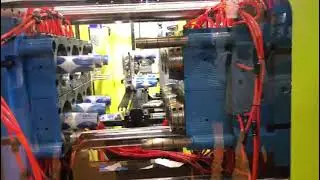 High speed injection molding for thin wall with in mold label