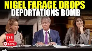 'El Salvador Prisons!': Nigel Farage Vows Trump-Style Deportations In UK; 'Will Cut Crime In Half'