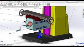 Vertical Milling Machine Parts & their Functions.