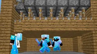 Esta es la TRAMPA de PISTONES en Minecraft HCF! ⚡️