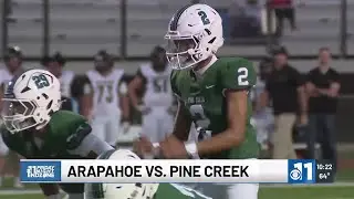 ARAPAHOE VS. PINE CREEK - COLORADO HIGH SCHOOL FOOTBALL HIGHLIGHTS